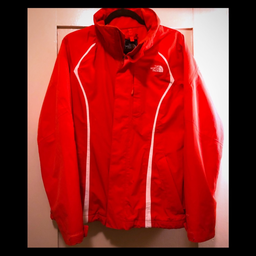 Orange The North Face Jacket